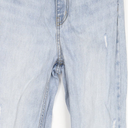 Womens UK Size 27 in VERO MODA Regular Fit Straight Blue Jeans