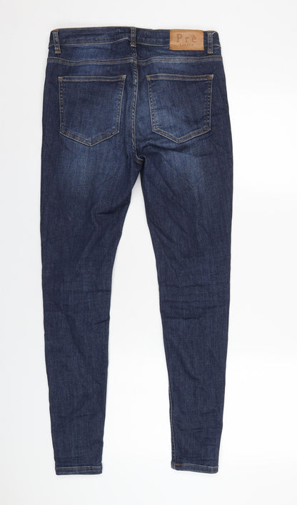 Mens UK Size 30 in Pre Regular Fit Skinny Blue Jeans