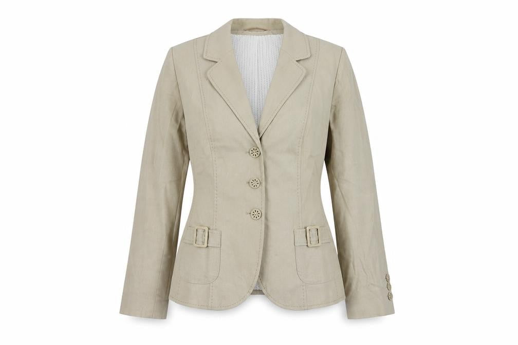 Womens UK Size 16 Marks and Spencer Beige Jacket