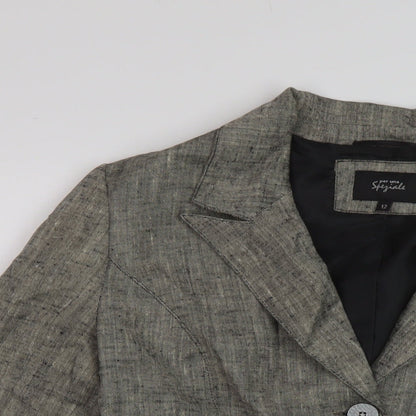 Womens UK Size 12 Per Una Beige Jacket