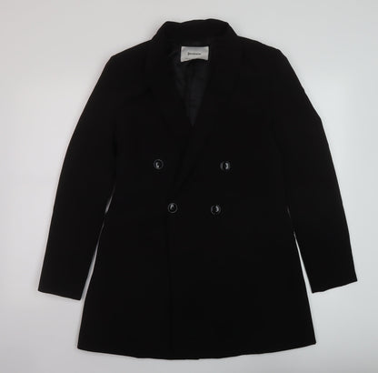 Womens UK Size M Stradivarius Black Jacket