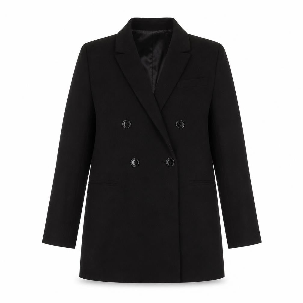 Womens UK Size M Stradivarius Black Jacket