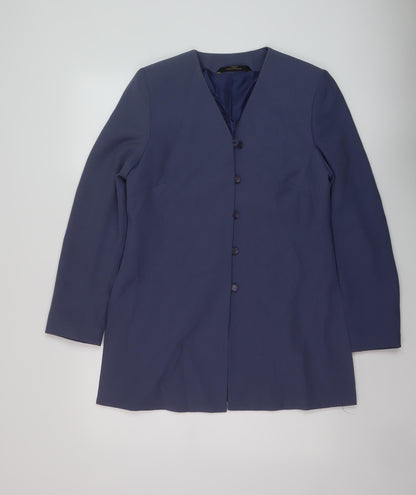Womens UK Size 12 Marks and Spencer Blue Jacket