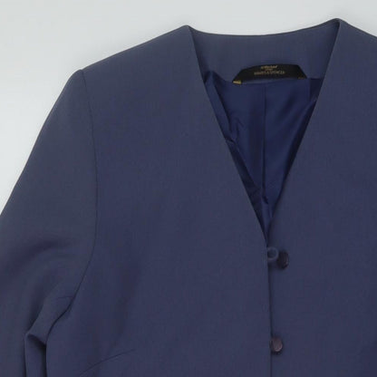 Womens UK Size 12 Marks and Spencer Blue Jacket