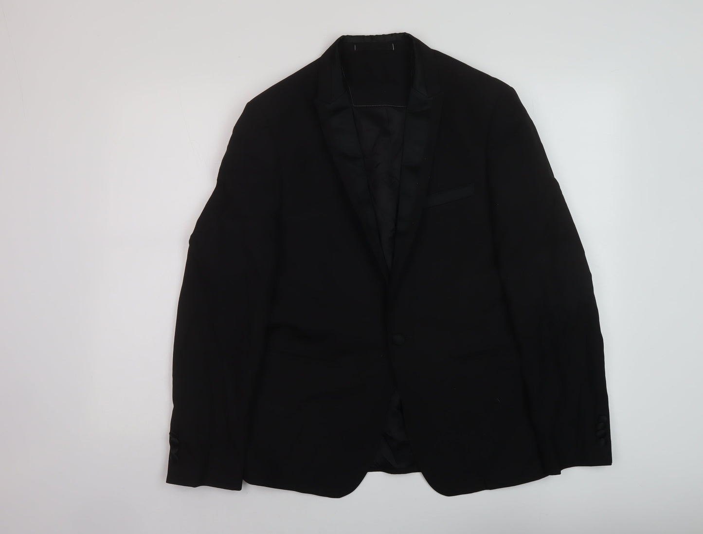 Mens UK Size 36 Marks and Spencer Regular Black Suit Jacket