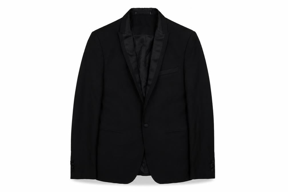Mens UK Size 36 Marks and Spencer Regular Black Suit Jacket