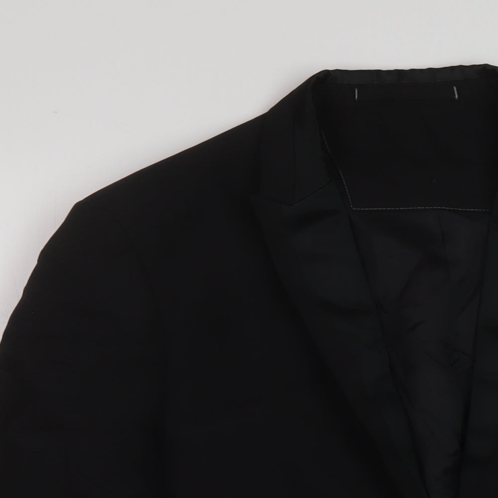 Mens UK Size 36 Marks and Spencer Regular Black Suit Jacket