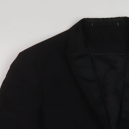 Mens UK Size 36 Marks and Spencer Regular Black Suit Jacket