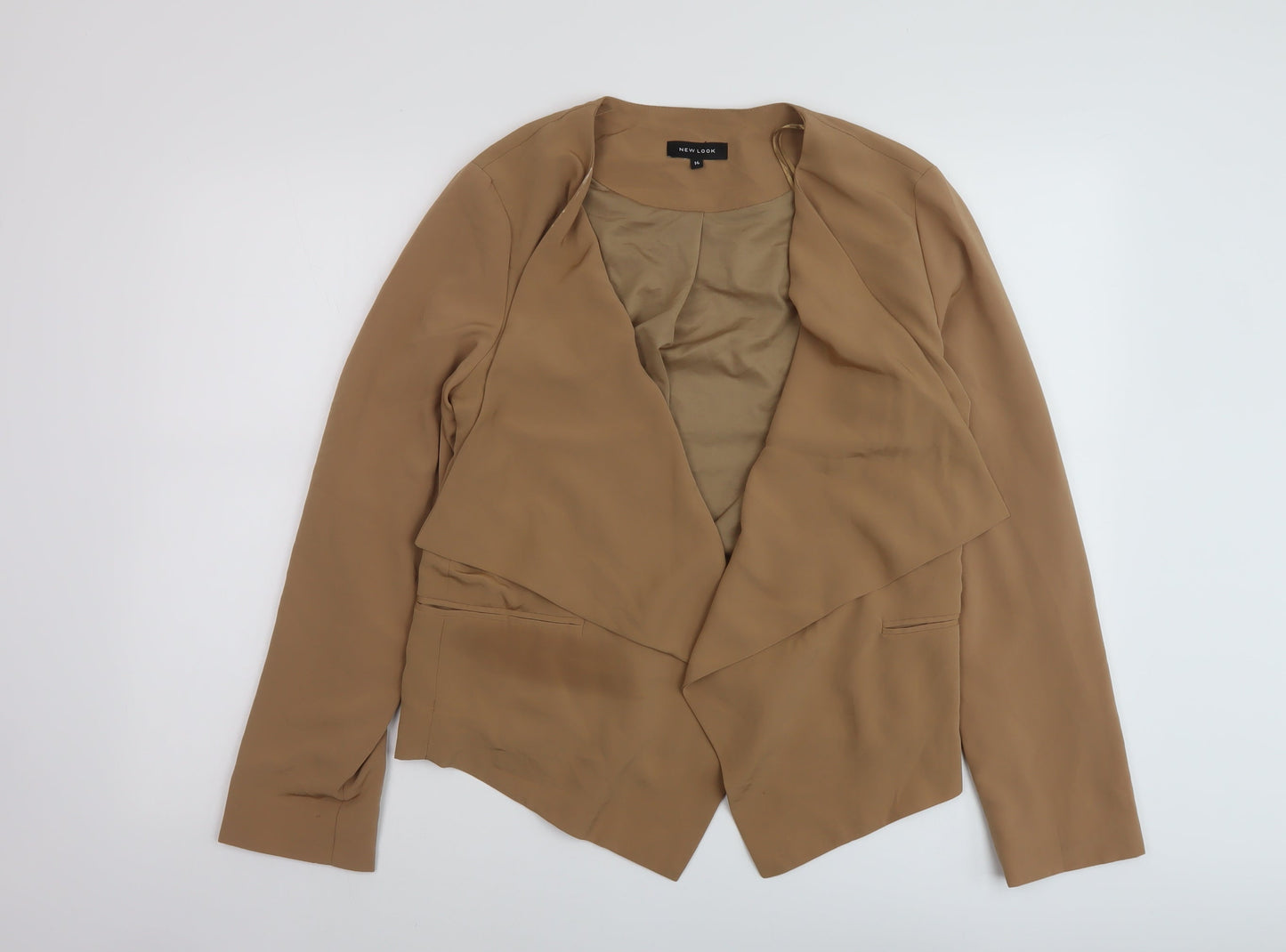 Womens UK Size 14 New Look Brown Jacket