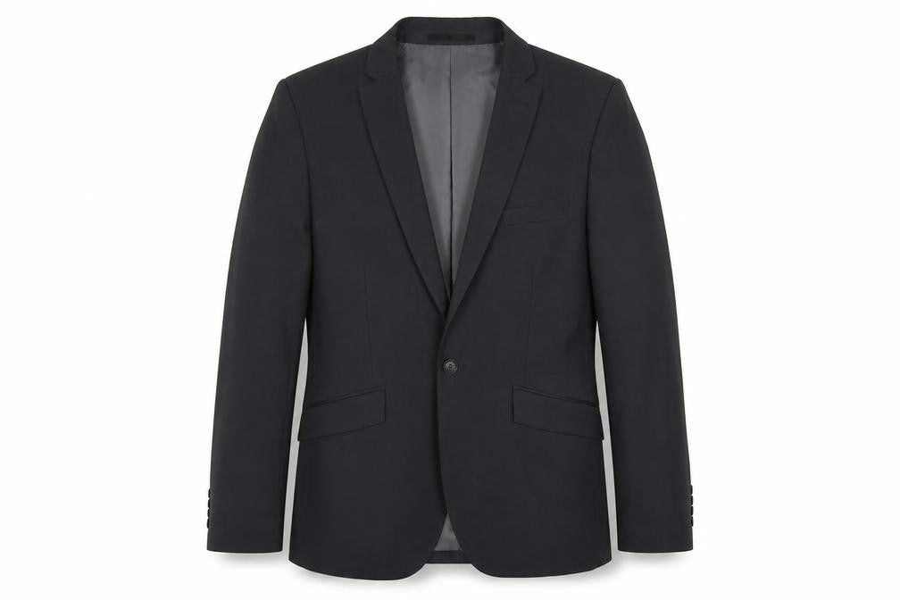 Mens UK Size 38 Topman Regular Grey Suit Jacket