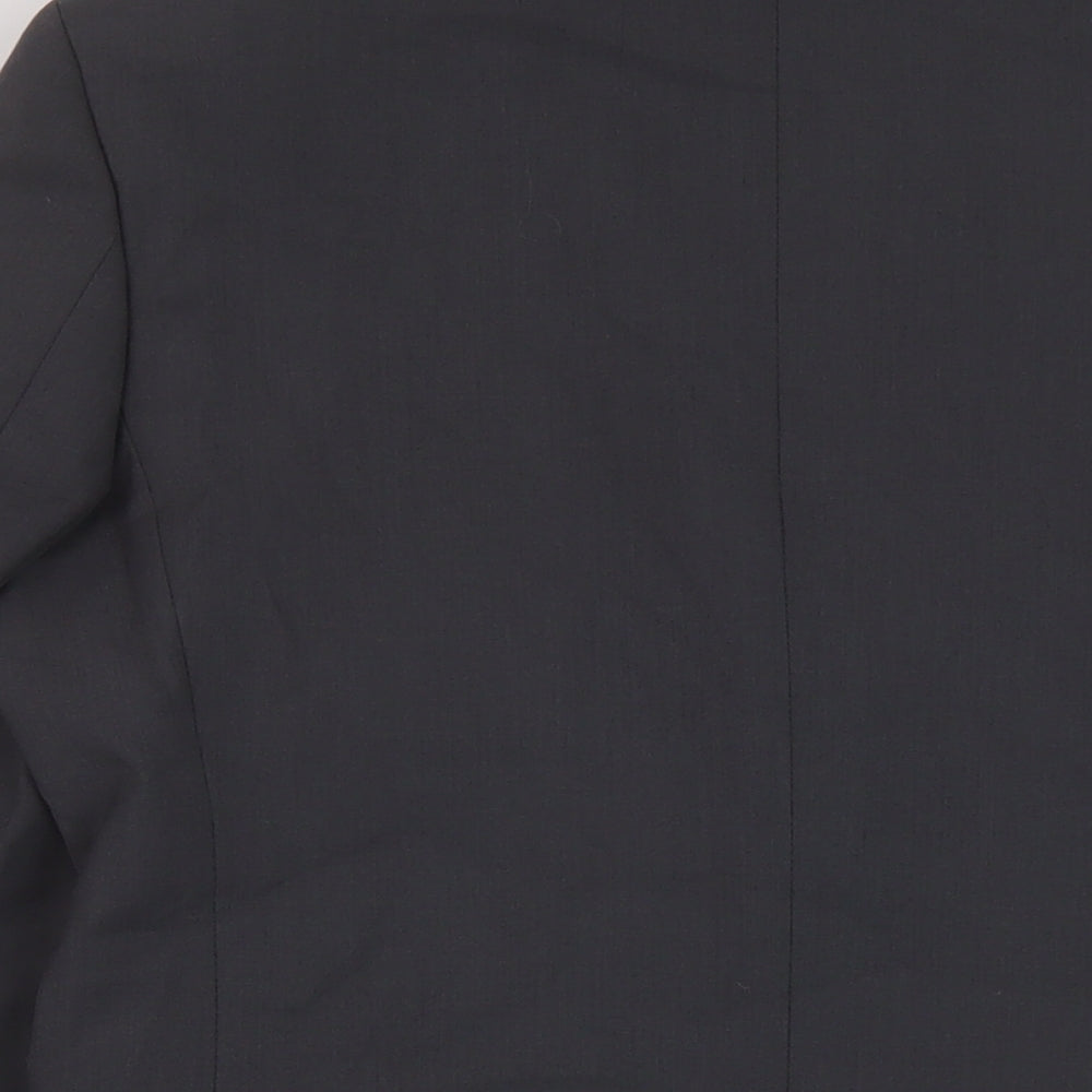 Mens UK Size 38 Topman Regular Grey Suit Jacket