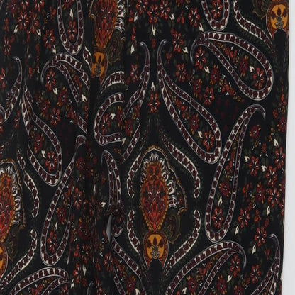 Womens UK Size 9 Months Stradivarius Regular Fit  Black Trousers