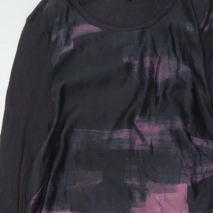 Womens UK Size 10 Phase Eight Grey Tunic Blouse
