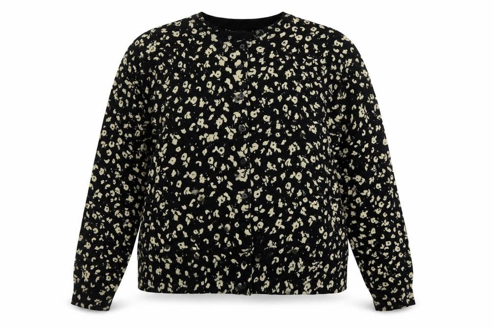 Womens UK Size 20 Marks and Spencer Black Cardigan Jumper
