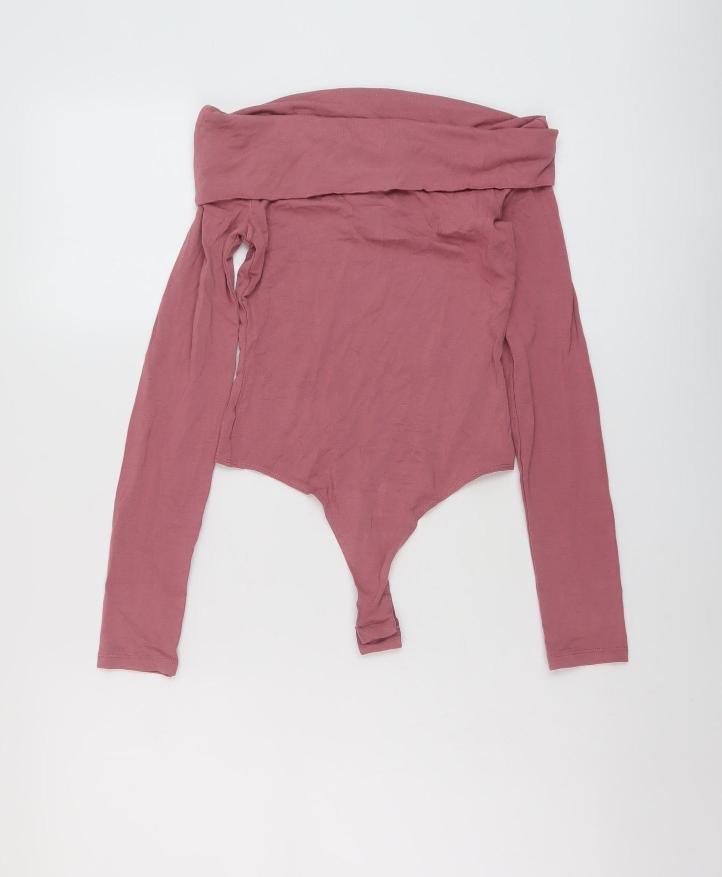 Womens UK Size 6 ASOS One-Piece Pink Bodysuit