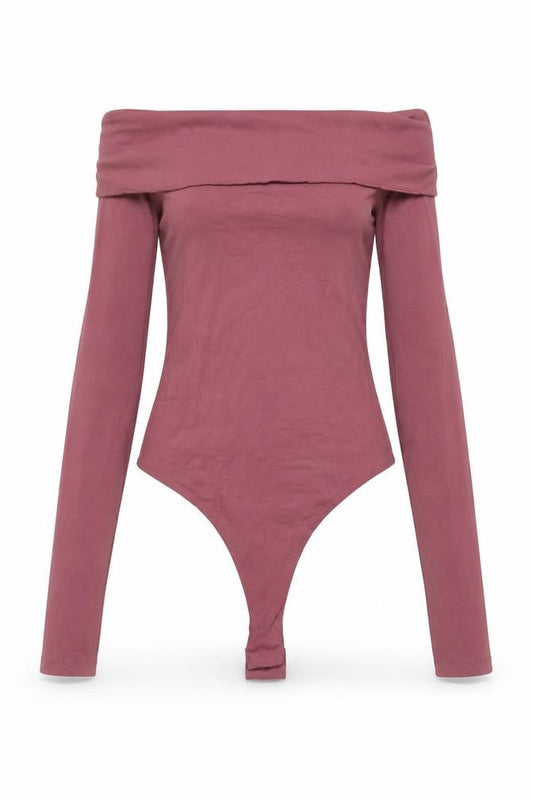 Womens UK Size 6 ASOS One-Piece Pink Bodysuit