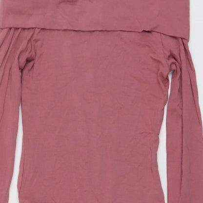 Womens UK Size 6 ASOS One-Piece Pink Bodysuit
