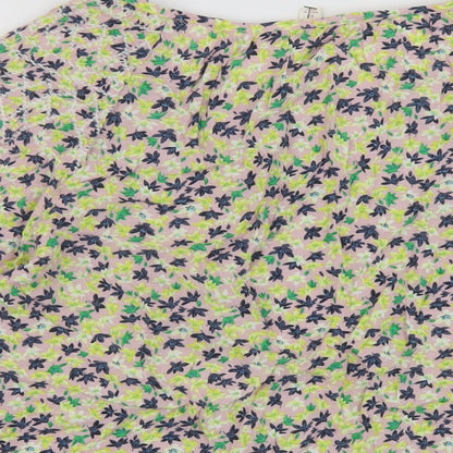 Womens UK Size 10 Per Una Multicoloured Basic Blouse
