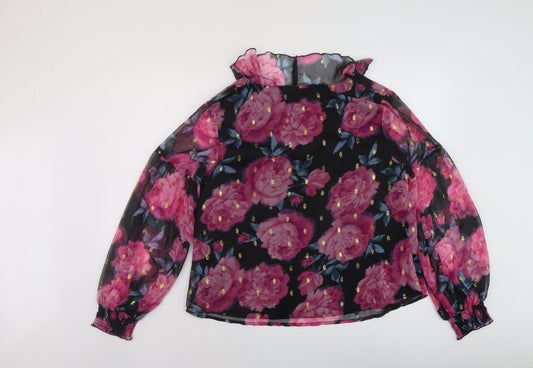 Womens UK Size 16 Dorothy Perkins Multicoloured Basic Blouse
