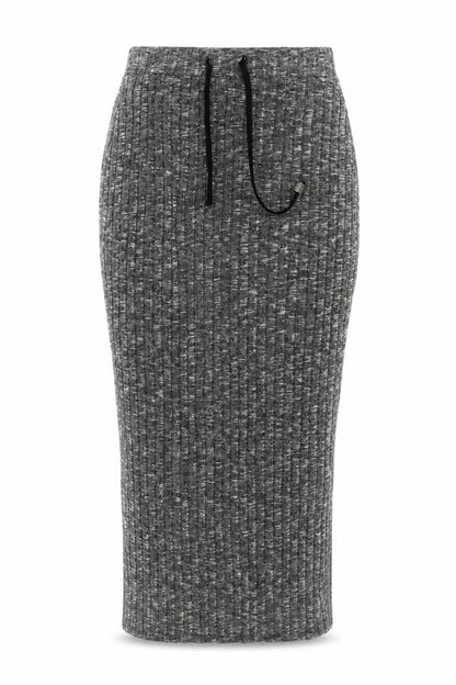 Sundar Bay Womens Grey Polyester Straight & Pencil Skirt Size S