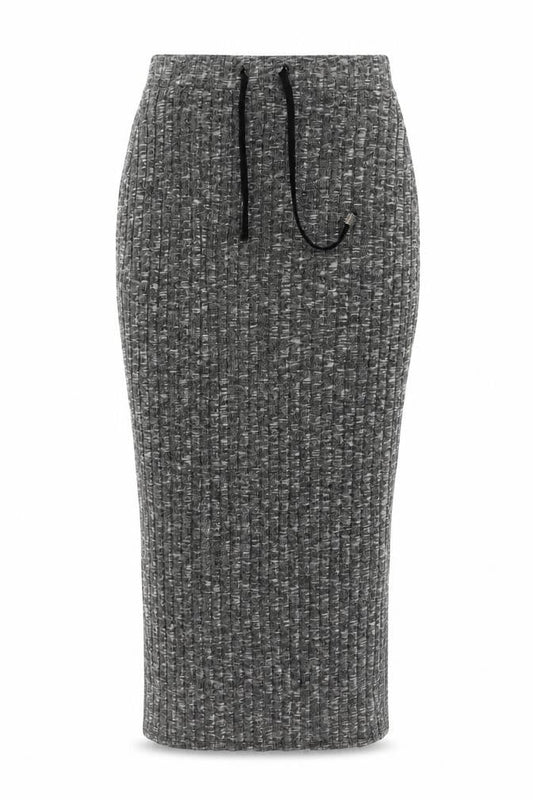 Sundar Bay Womens Grey Polyester Straight & Pencil Skirt Size S
