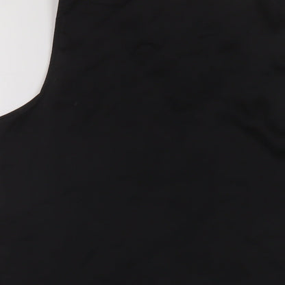 Womens UK Size 14 Lipsy Black Basic Tank
