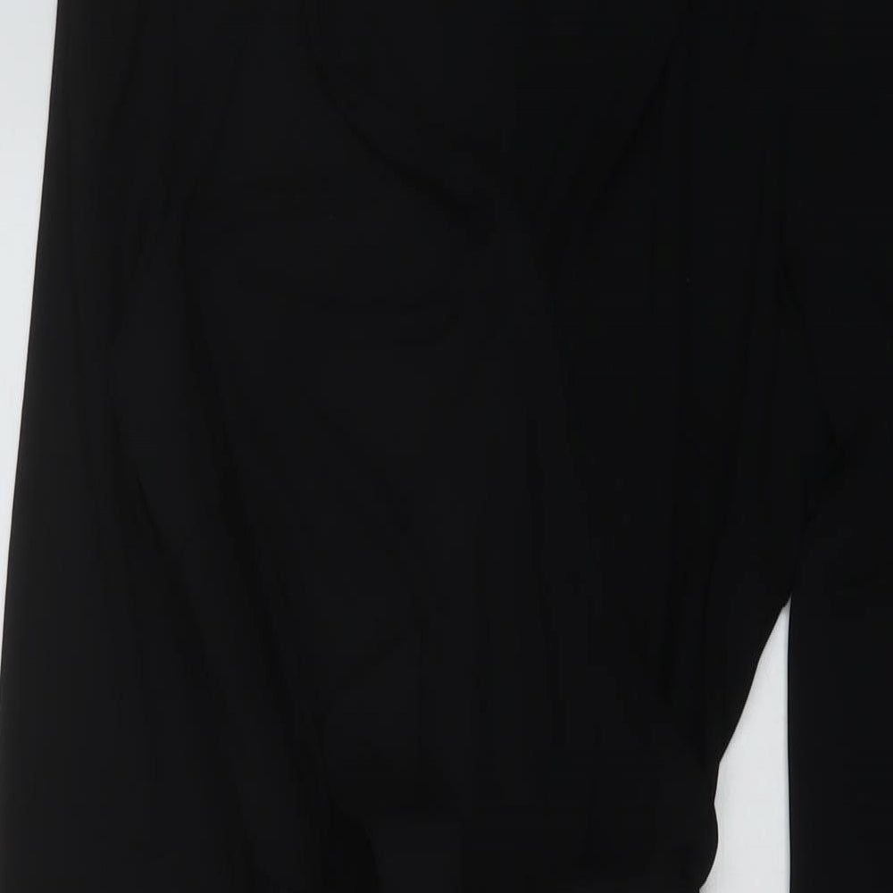 Marks and Spencer Womens Beige Polyester A-Line Size 6 V-Neck Pullover