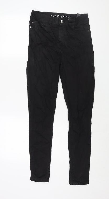 Womens UK Size 8 Marks and Spencer Regular Fit Skinny Black Jeans
