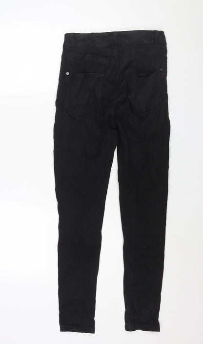 Womens UK Size 8 Marks and Spencer Regular Fit Skinny Black Jeans