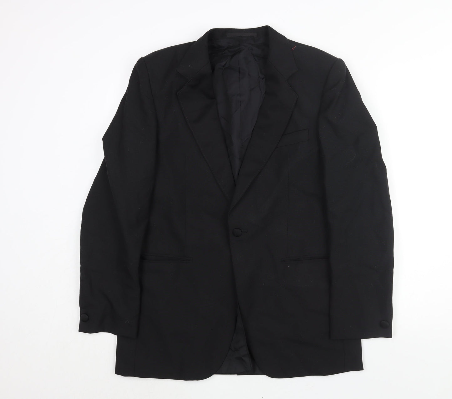 Mens UK Size 36 Hornes Regular Black Suit Jacket