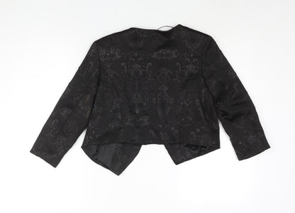 Womens UK Size 12 Klass Black Jacket