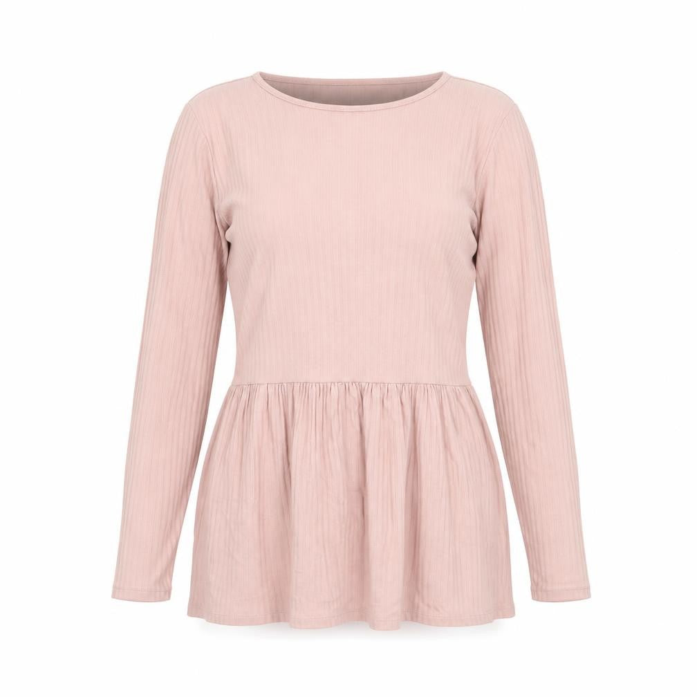 Womens UK Size 8 New Look Pink Basic Blouse