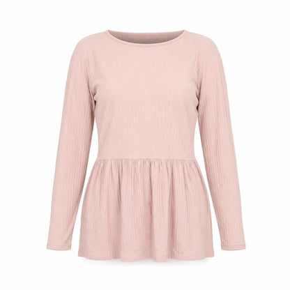 Womens UK Size 8 New Look Pink Basic Blouse