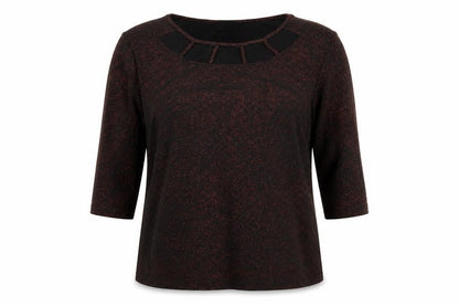 Womens UK Size L Klass Black Basic Blouse