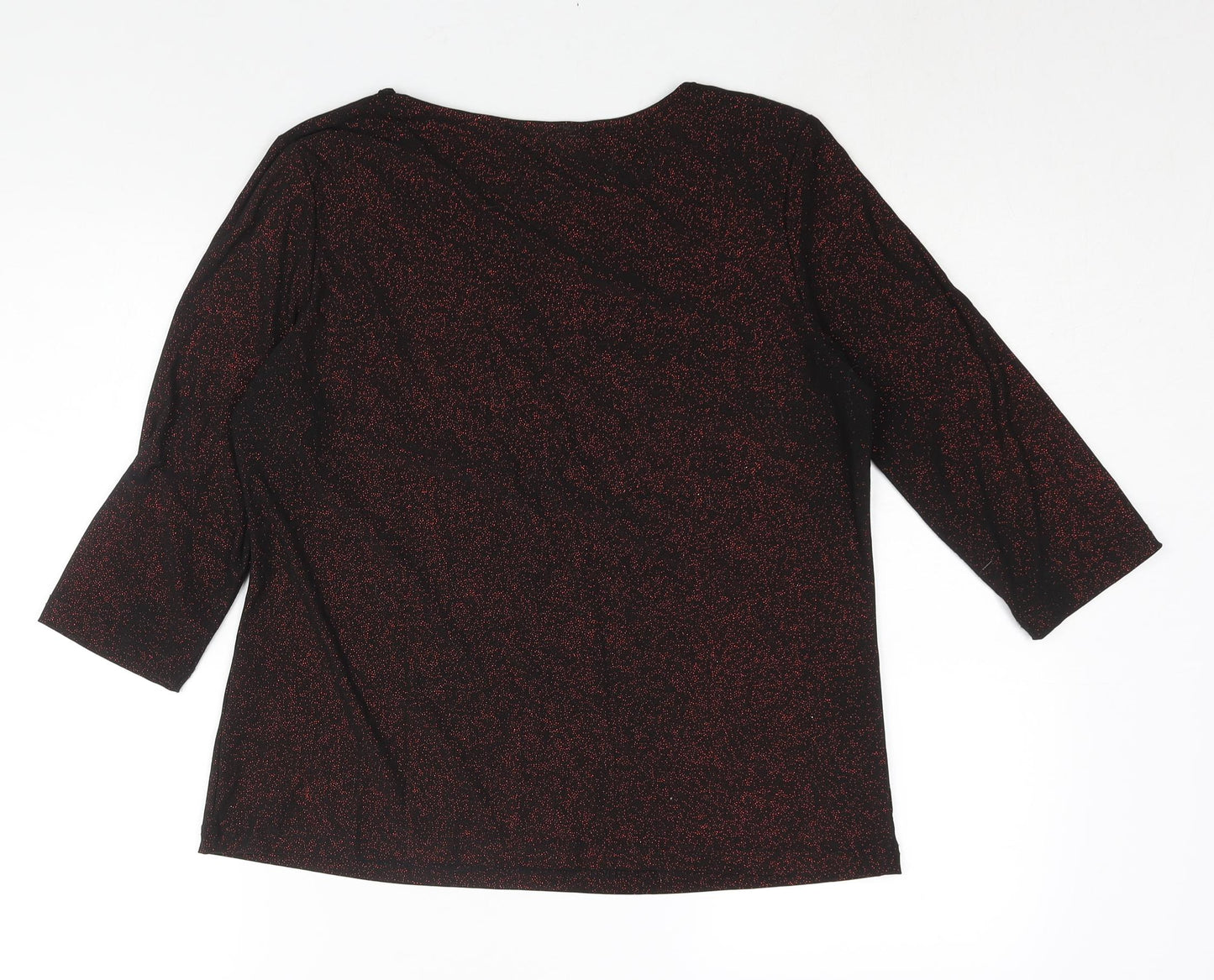 Womens UK Size L Klass Black Basic Blouse