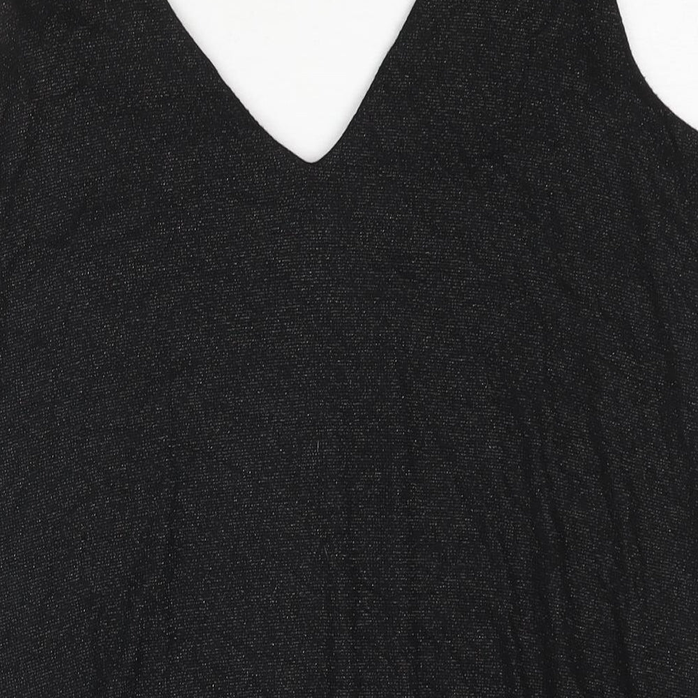 Womens UK Size 16 Marks and Spencer Black Camisole Blouse