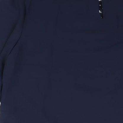 Womens UK Size 12 Marks and Spencer Blue Basic Blouse