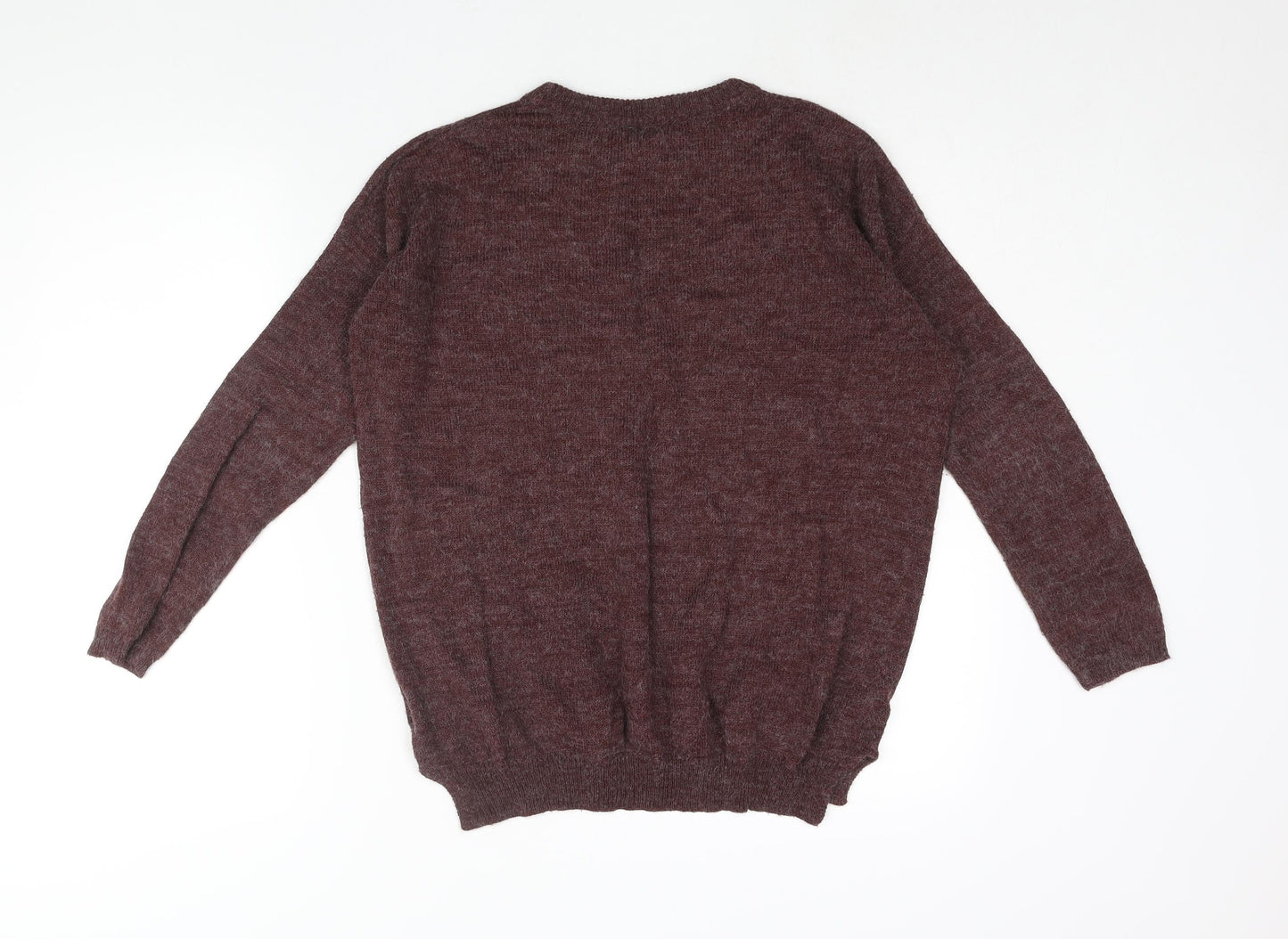 Womens UK Size XS ICHI Brown Pullover Jumper