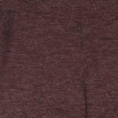 Womens UK Size XS ICHI Brown Pullover Jumper