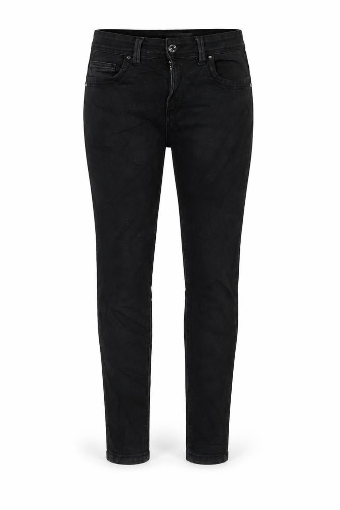 Womens UK Size 10 Denim & Co. Regular Fit Skinny Black Jeans