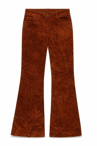 J Brand Womens Brown Cotton Trousers Size 26 in L24 in Regular Zip