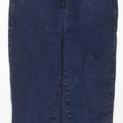 Womens UK Size 10 Marks and Spencer Regular Fit Skinny Blue Jeans
