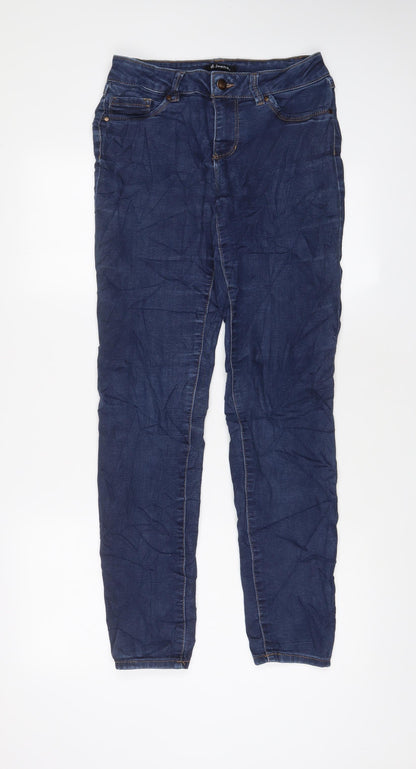 Womens UK Size 28 in D. Jeans Regular Fit Skinny Blue Jeans