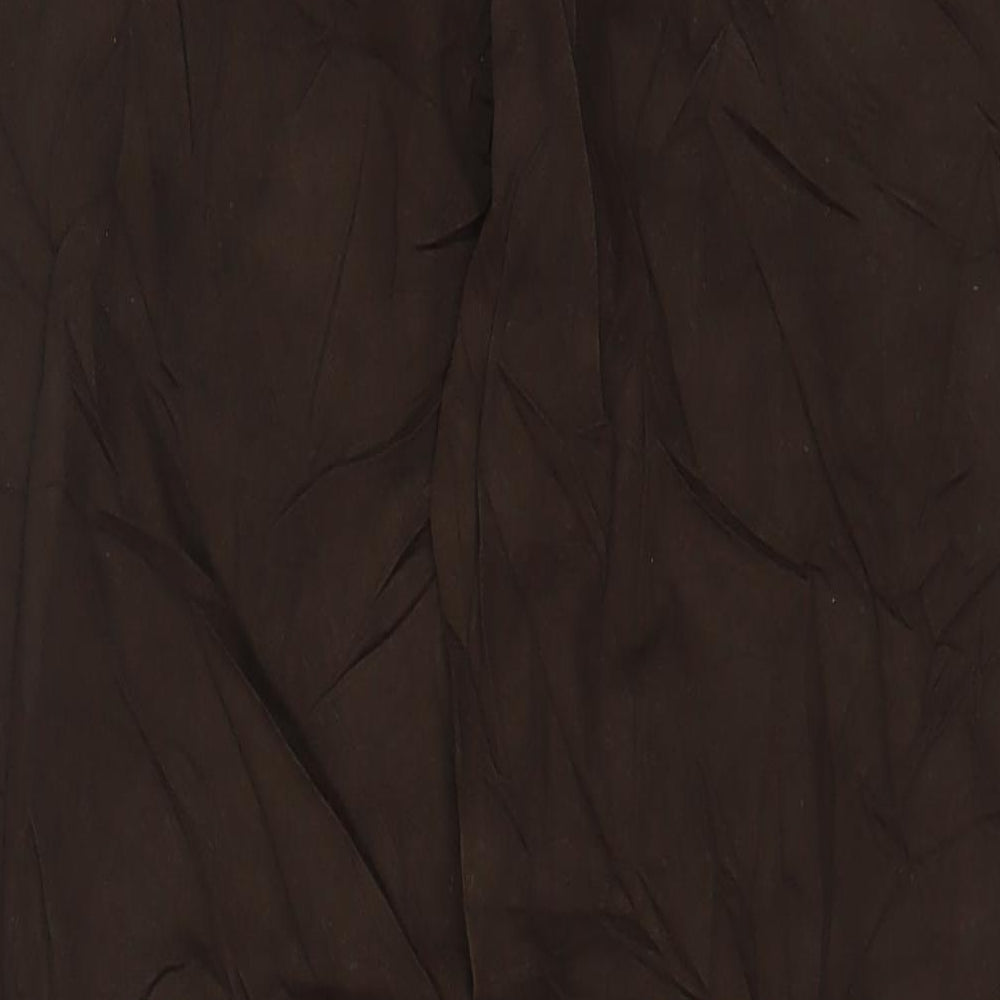 F&F Mens Green Cotton Straight Jeans Size 32 in L30 in Regular Zip