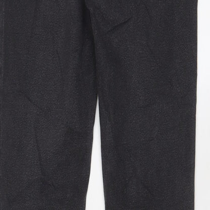 Marks and Spencer Womens Grey Cotton Jegging Jeans Size 12 L28 in Regular