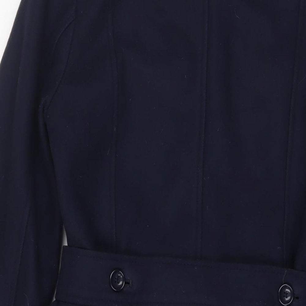Womens UK Size M Gap Blue Overcoat