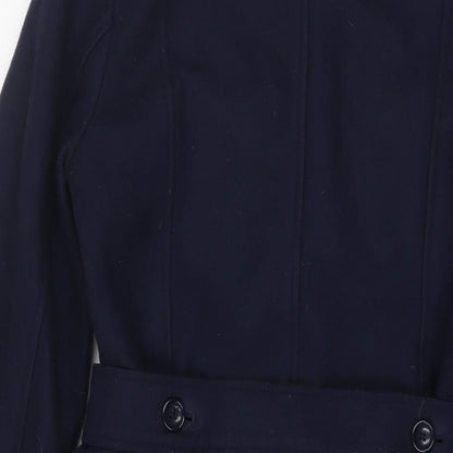 Womens UK Size M Gap Blue Overcoat