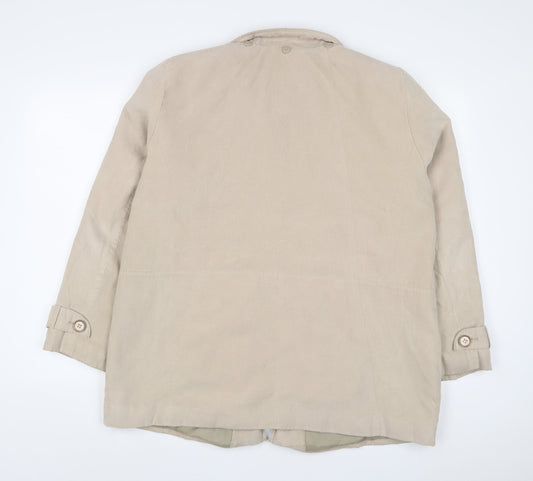 Womens UK Size M Bonmarché Beige Jacket