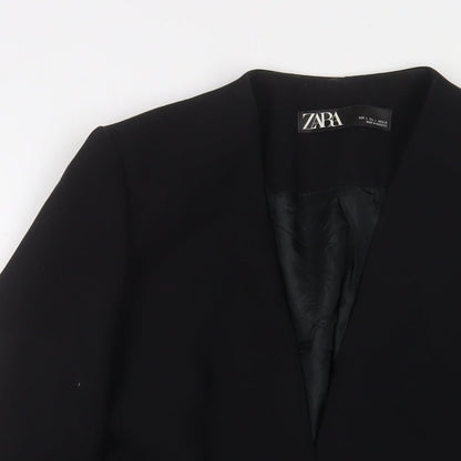 Womens UK Size L Zara Black Jacket