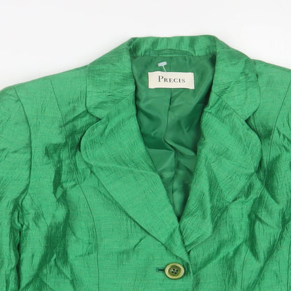 Womens UK Size 8 Precis Green Jacket
